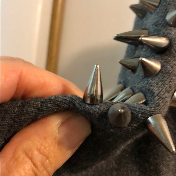 ๐ MODCLOTH/ Cotton Candy Crop Spikey Top ๐ - Picture 4 of 6